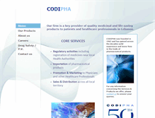 Tablet Screenshot of codipha.net